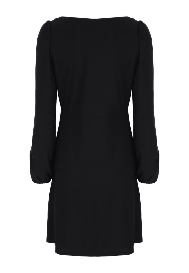 Womens ENVY Black Jersey Dress | Peacocks