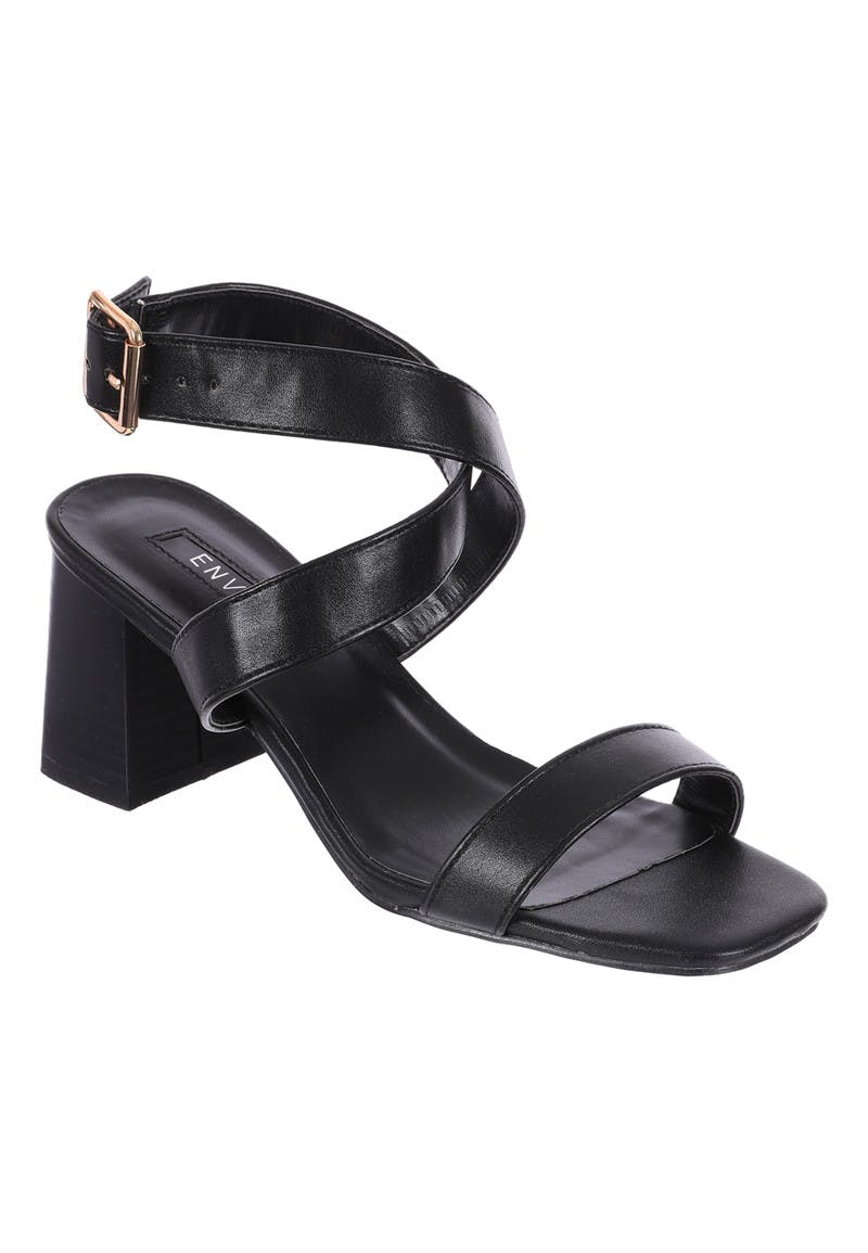 Vacation Black Gladiator Sandals For Women, Braided Detail Zipper Back  Sandals | SHEIN UK