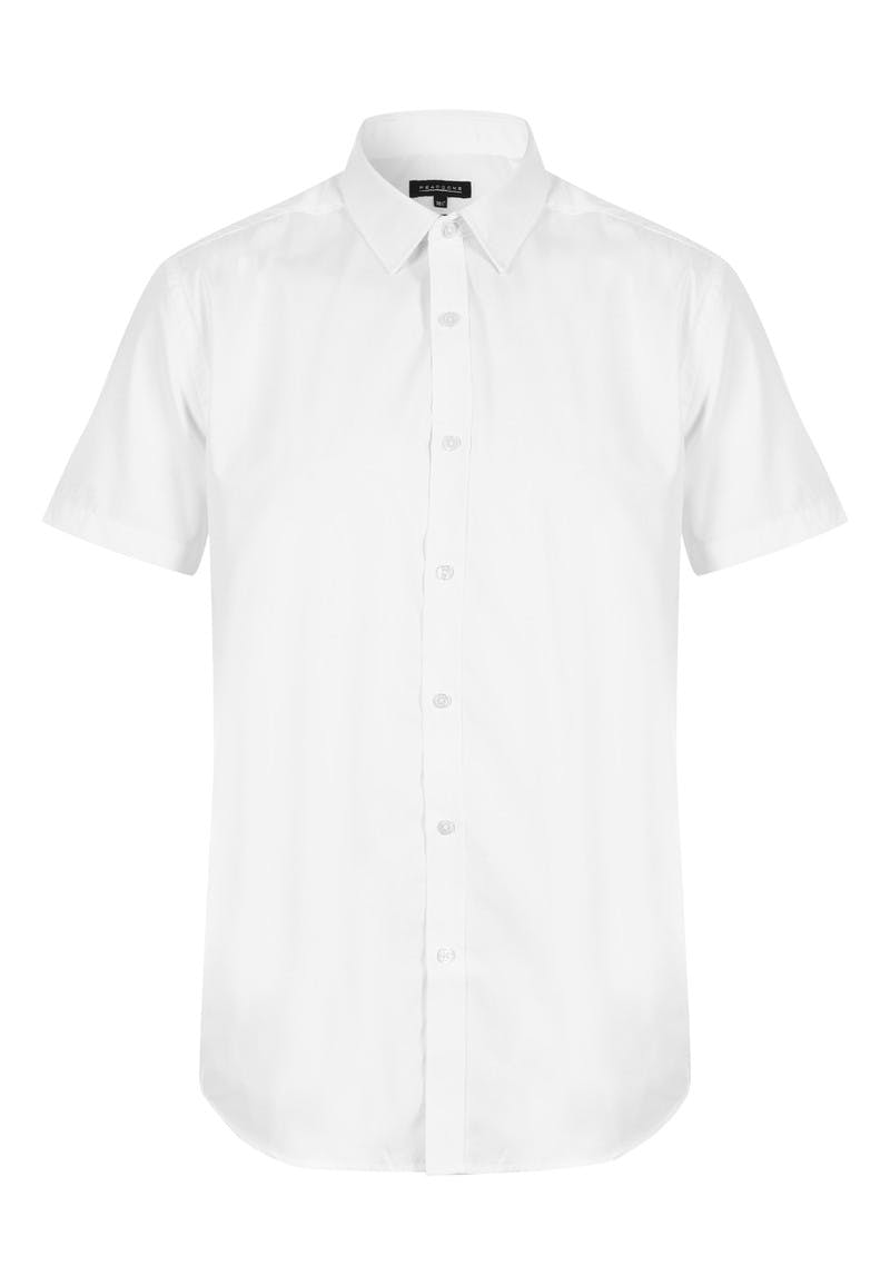 Mens White Short Sleeve Shirt | Peacocks