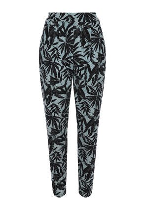 Womens Tropical Print PJ Trousers