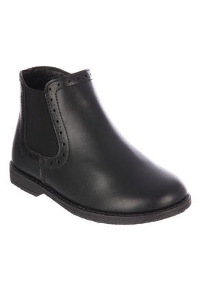 Younger Girls Black Chelsea Boots