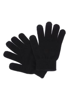 Womens Black Magic Touchscreen Gloves