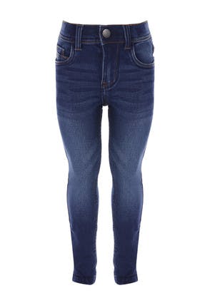 Younger Boys Blue Skinny Jeans