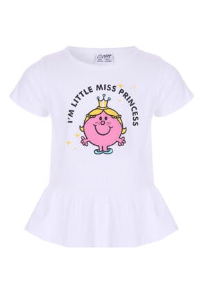 Younger Girls Little Miss Princess T-Shirt