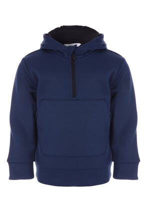 Younger Boys Navy Tricot Hoody