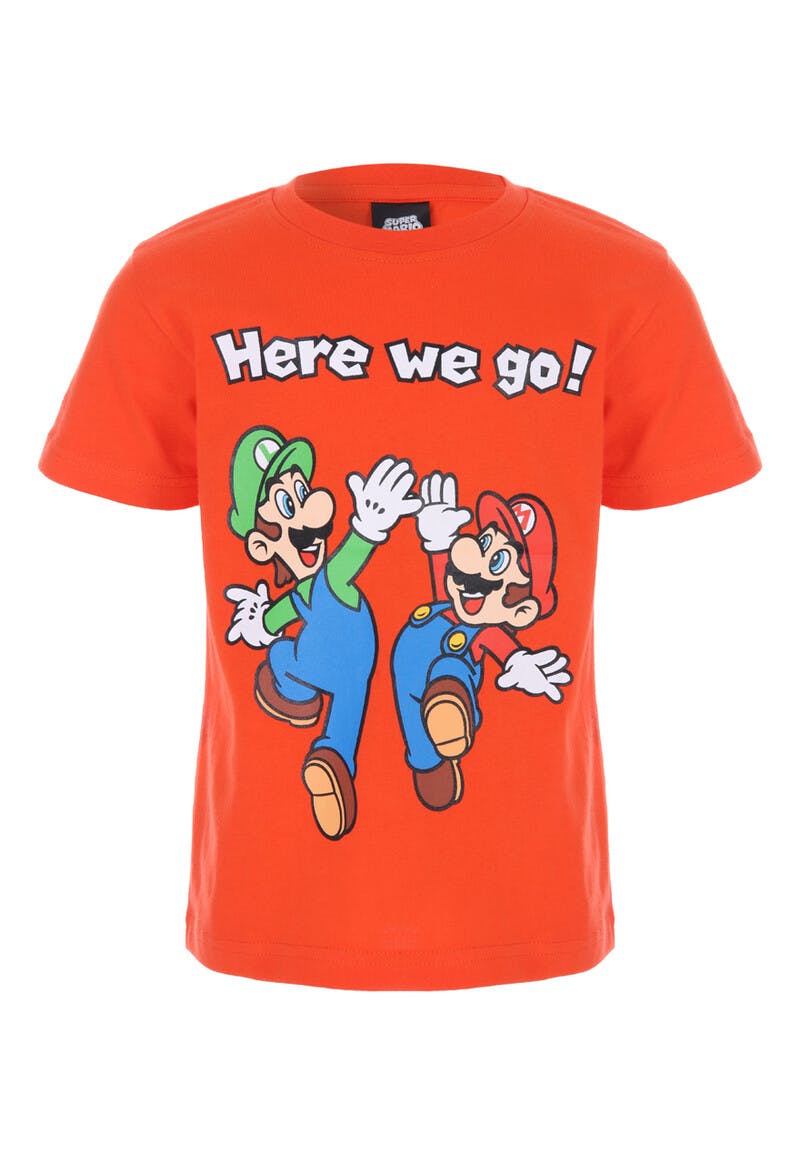 Younger Boys Red Super Mario T-Shirt | Peacocks