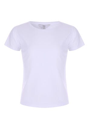 Older Girls White Short Sleeve T-Shirt