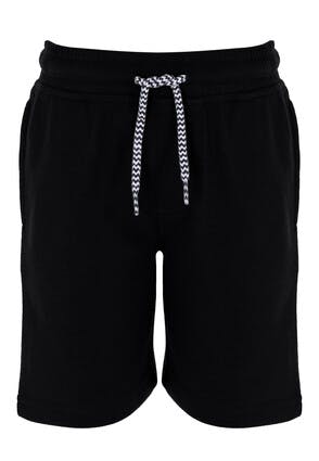 Younger Boys Black Casual Shorts