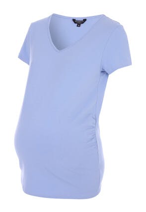Womens Maternity Blue T-Shirt