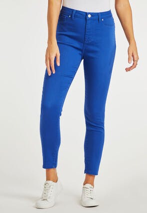 Womens Cobalt Alexa Premium Skinny Jeans