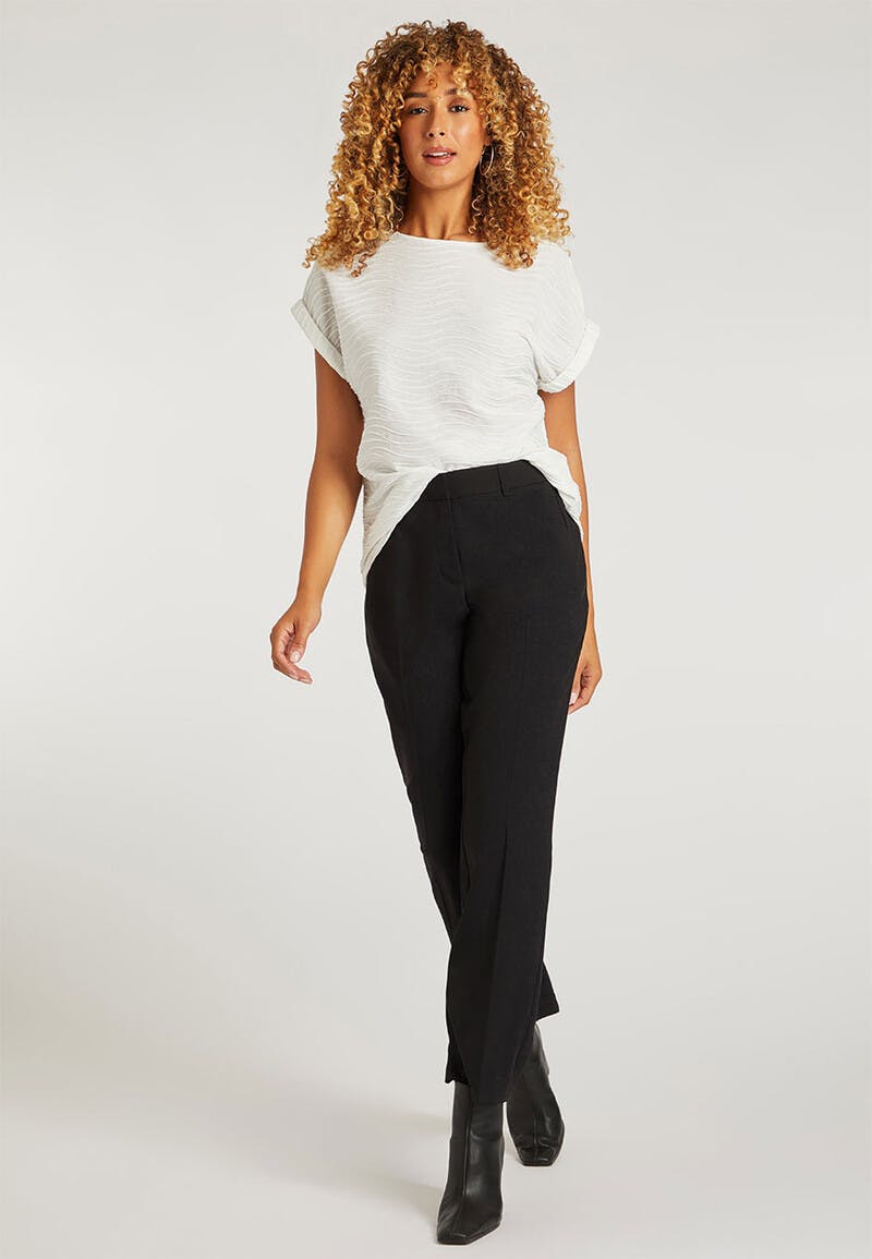 Buy Black Trousers & Pants for Women by TRENDYOL Online | Ajio.com-saigonsouth.com.vn