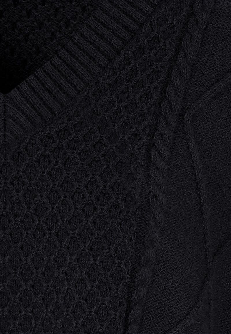 Praeter Women's V-Neck Knit Sweater Vest
