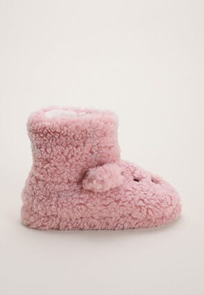 Fluffy Unicorn Slipper Boots Blue | Girls' Slippers | Monsoon Global.