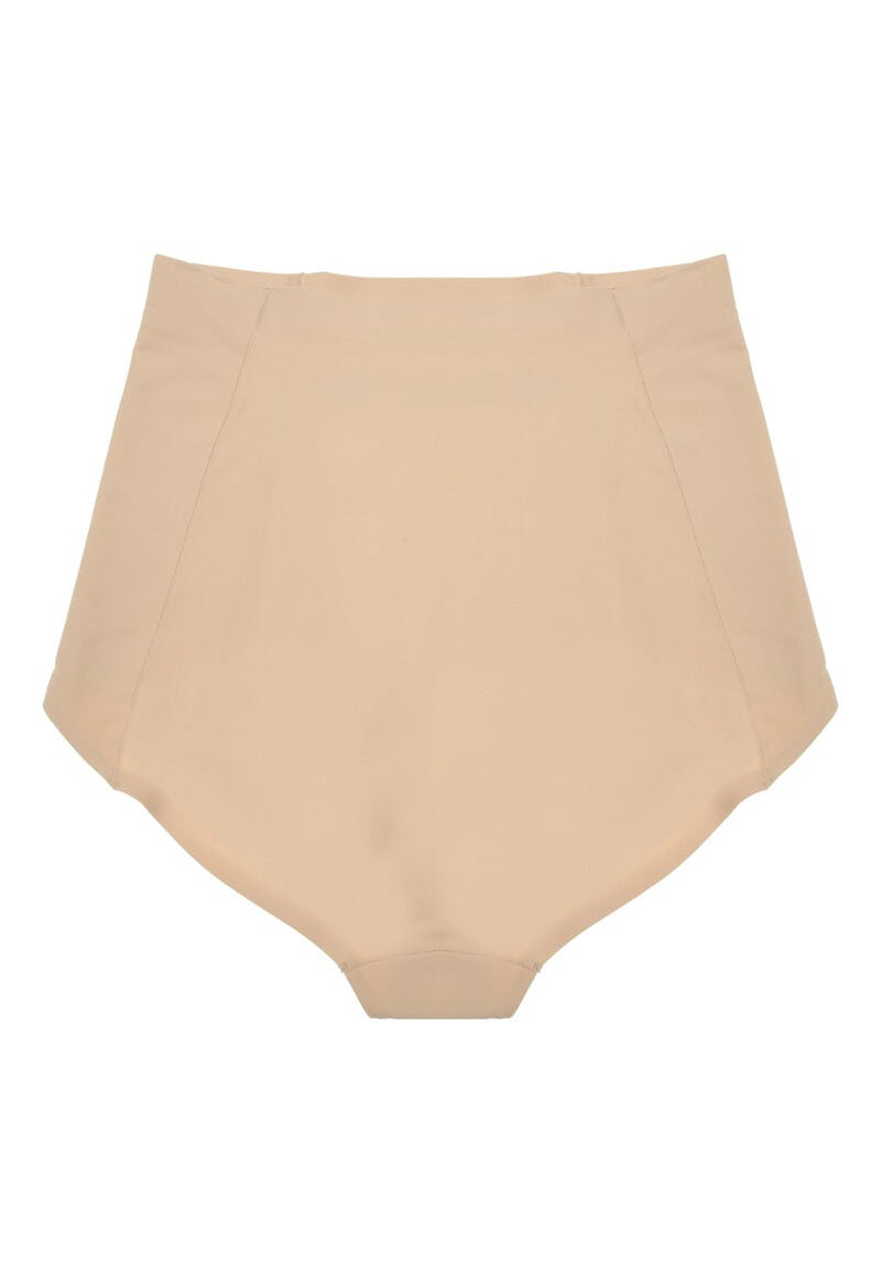 Womens Nude High Waist Brief | Peacocks