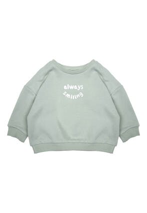 Baby Boy Sage Sweatshirt 