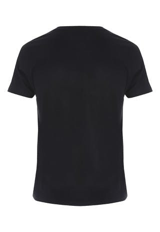 Mens Black Crew Neck T-Shirt | Peacocks